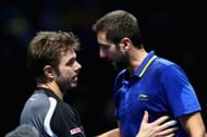 Wawrinka (left) and Cilic